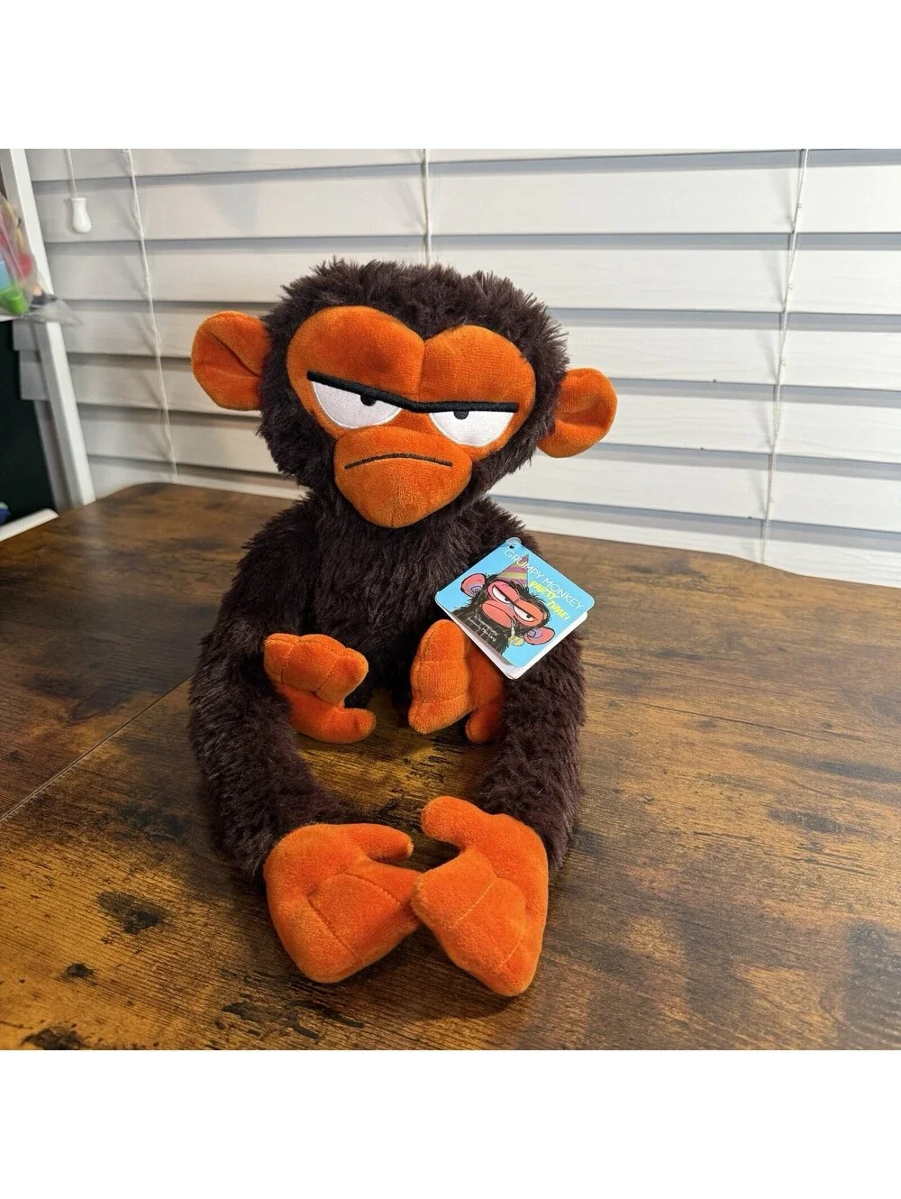 Kohl's Cares Grumpy Monkey Party Time Plush Suzanne Lang Book Character 2023